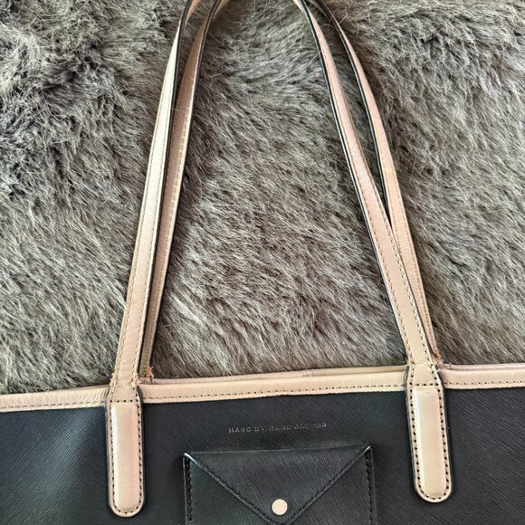 Women Bags Marc Jacobs Metropolitote Leather Tote Bag Black - Picture 5 of 9
